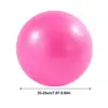 25cm Mini Yoga Ball Soft Pilates Exercise Gym Ball PVC Non Slip Home Training Balance Stability Inflatable Straw Easy Inflation 6