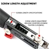 1 Set Chain Screw Gun Head Automatic Nail Gun Electric Batch Woodworking Decoration Rechargeable Self Tapping Screwdriver 5