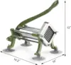 Star Foodservice 42306 Commercial Grade French Fry Cutter with Suction Feet, 3/8", Green 2