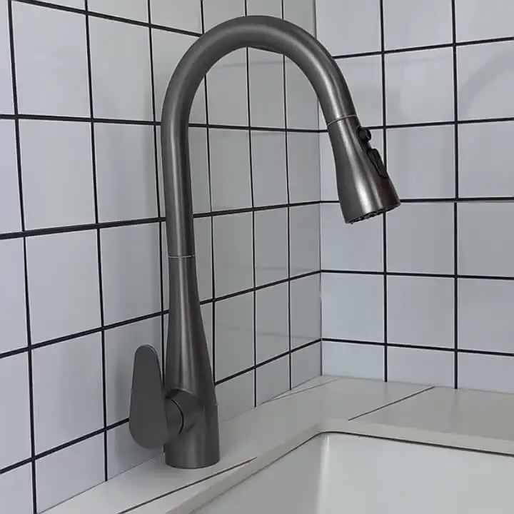 ABS Faucet Spray Head Pull Out Faucet Sprayer Kitchen - View #7
