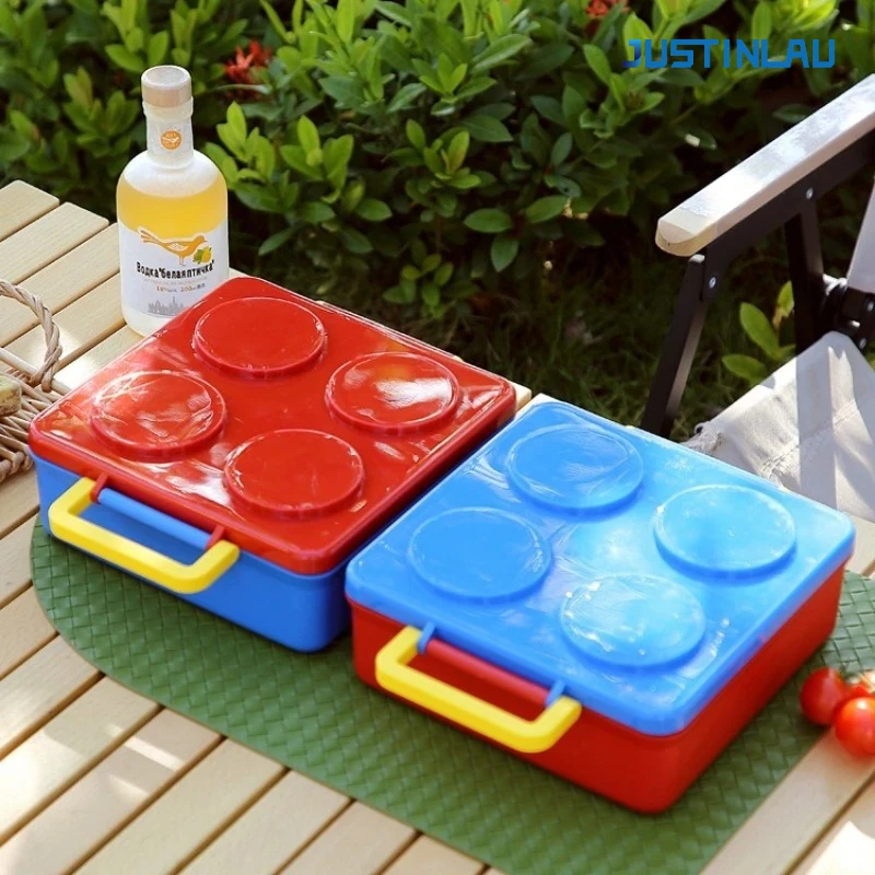 Food Grade PP Silicone Bento Box Lunch Container