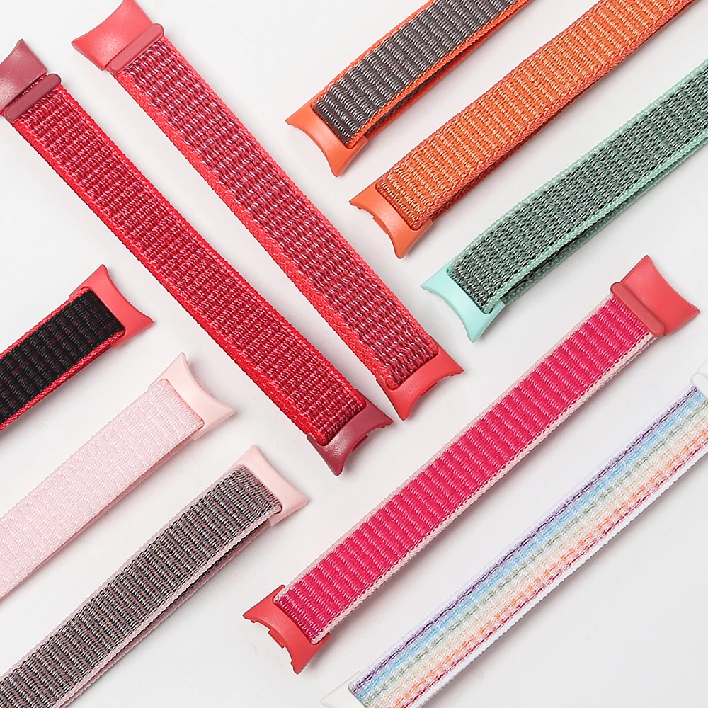 Braided Nylon Loop Adjustable Sport Strap Replacement Watch Band