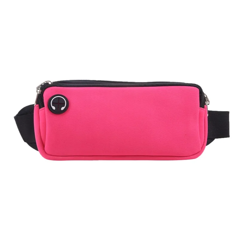 Sport Fanny Pack Frauen Gürtel Tasche Männer Laufen Taille Tasche Telefon Schwarz Gym Taschen Lauf Zubehör – Detail 9