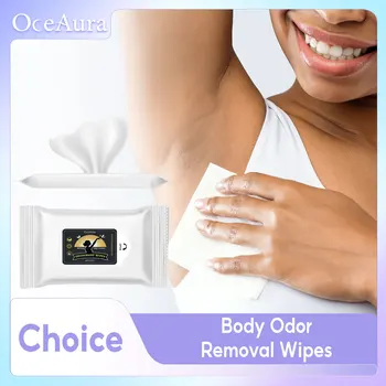 Body Odor Eliminator Effective Remove Bad Armpit Smell Fitness Sports Sweat Cleaning Wipes For Underarm Refreshing Care Product 1