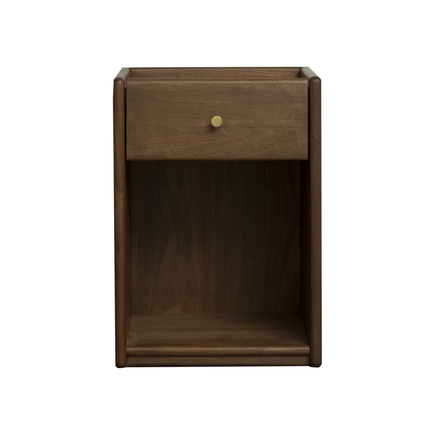 North American black walnut bedside table solid wood children's side cabinet Nordic simple storage small apartment