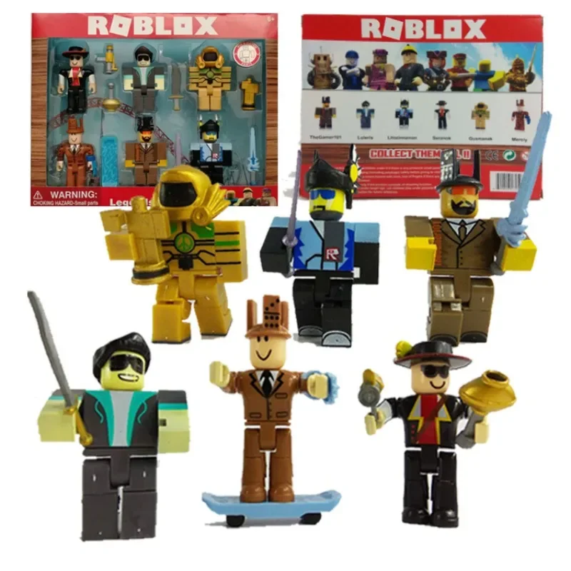 6-9 см Roblox Аниме игра периферийная модель куклы набор аксессуаров пластиковые Мультяшные детские игрушки рождественские подарки на день рождения игрушки
