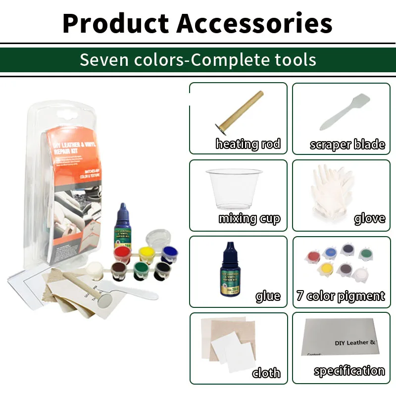 Car Seat Leather Repair Cream Vinyl Repair Kit Sofa Coats Holes Scratch Crack Cream Complementary Refurbish Tool leather repair gel,leather plastic repair wax,leather filler paste,leather repair patches,leather repair kit,leather cleaning cream,leather repair paste,leather care cream,leather repair glue,leather coating spray
