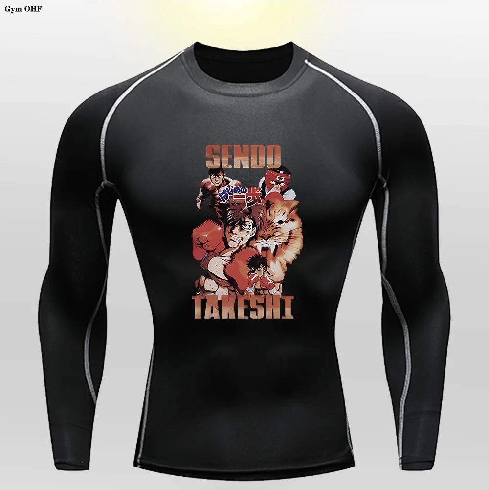 Children's Anime Printed High Elastic Compression T-shirt Heat Dissipation Sports Running Basketball Milk Silk Fashion GYM
