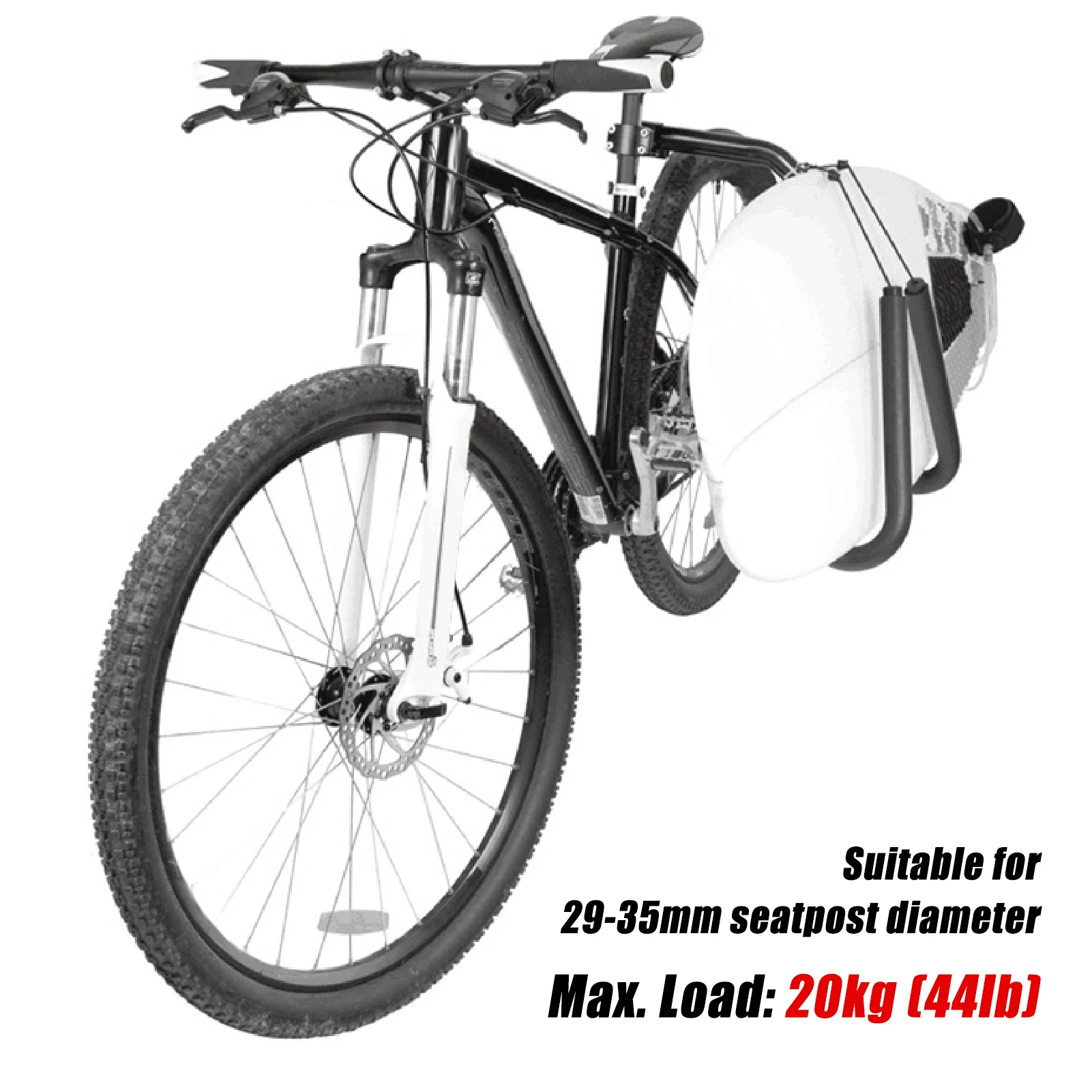 Surfboard Rack Holder CZ-92 Bike Motorcycle Surfboard Rack Holder Portable Adjustable