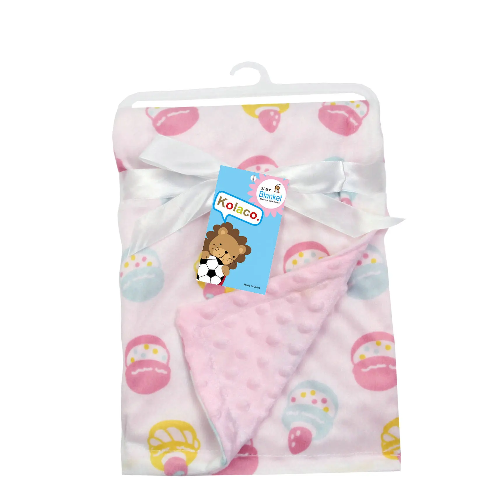 Baby Blanket & Swaddling Newborn Thermal Soft Fleece Blanket Winter Solid Bedding Set Cotton Quilt Infant Bedding Swaddle Wrap