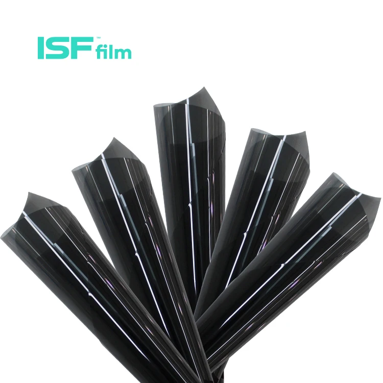 Produttore ISF Solar Automotive Roll Involucro protettivo Finestra di vetro solare Pellicola per tinta parasole automatica per auto - Image 2