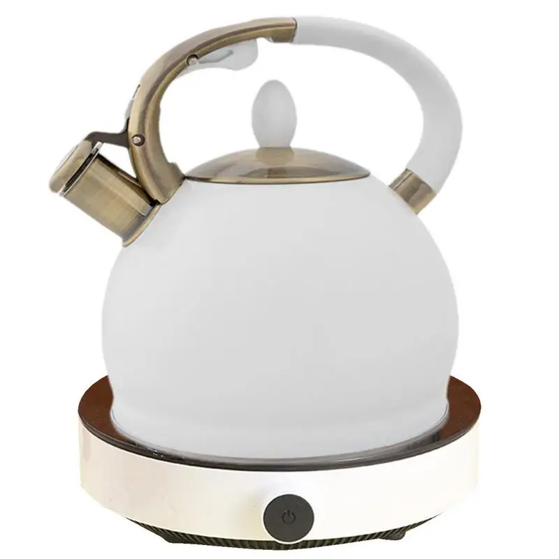 

Stainless Steel Tea Pot For Stove Top High Quality Kettle Anti Rust Tea Kettle Tea Pot With Ergonomic Handle Easy To Clean