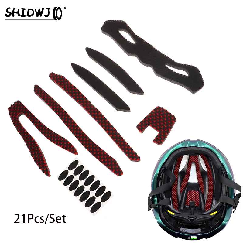 Kitdealmohadillasdeespumaparacasco,esponjadeportivaparabicicletaymotocicleta,herramientadeproteccióndeforro,21unidadesporjuego-AliExpress