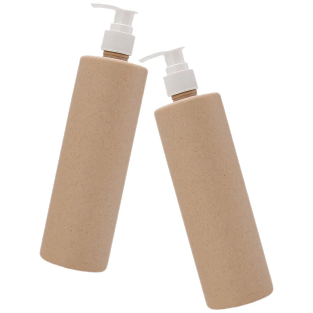 

2 Pcs Conditioner Bottle Lotion Shampoo Bottles Refillable Body Wash Pump Travel