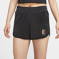 Shorts de tennis pour femme Nike Authentic Court Heritage à taille mi-haute FQ2283-010 2