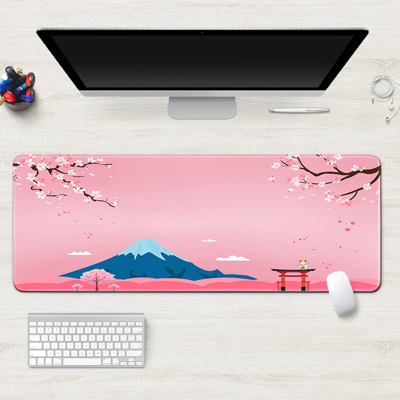 Tapis de souris japonais, tapis de souris Mount Fuji Sakura Cherry