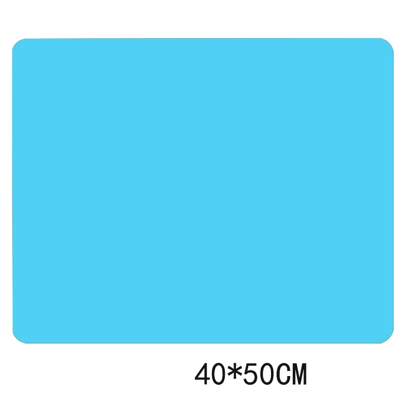 

40x50cm Silicone Meal Mat Student Mat Computer Table Mat Work Mat Restaurant Decorative Mat Nonslip Silicone Mats for Kitchen