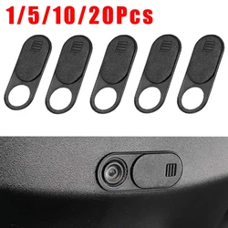 Privacy Protector Camera Cover | Center Console Slide Switch Blocker | Interior Sticker Trim (10Pcs)