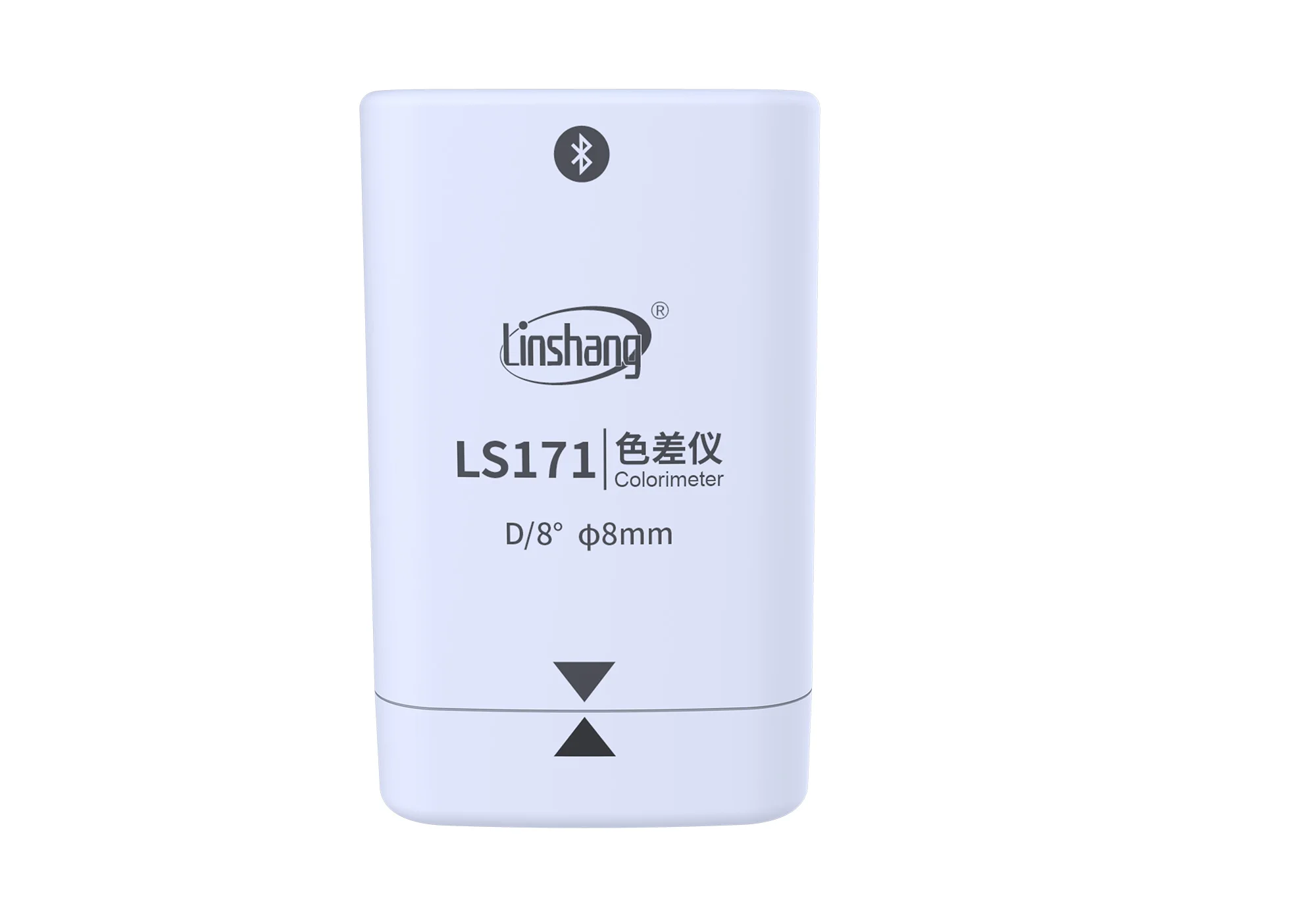 LS171 휴대폰 앱 휴대용 비색계 컬러 분석기, 스크린 디지털 정밀 LAB 컬러 계량기 테스터, 8mm 색조 계량기