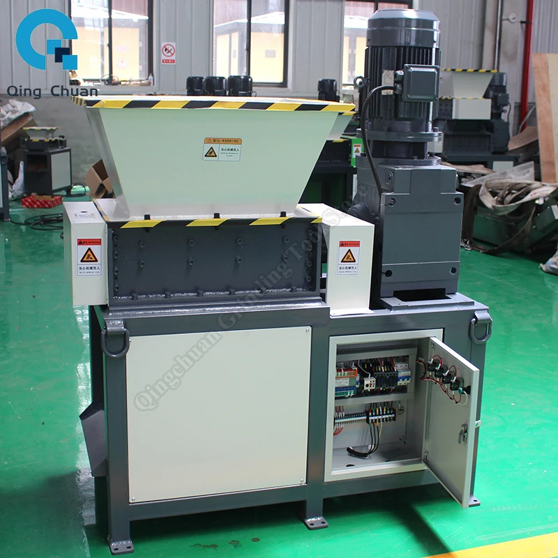 Electric Shredder Industrial380V Plastic Scrap Metal Impact Shredded Machine Large Foam Wood Carton Crusher Metalworking Tools 2