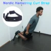Nordic Hamstring Curl Strap – with Extra Large Foam Stopper Thick Neoprene Padding, Fits Various Doors, Enhances Leg Strength 6