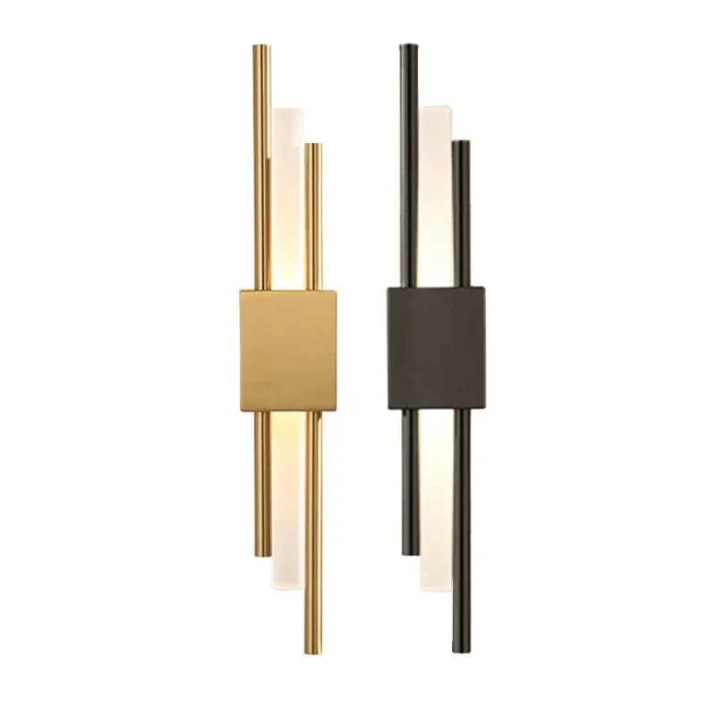 Modern Stylish Acrylic Pipe LED Wall Lamp for Living Room Bedroom Hallway Wall Sconce Room Decor Bedroom Bedrside Lamp