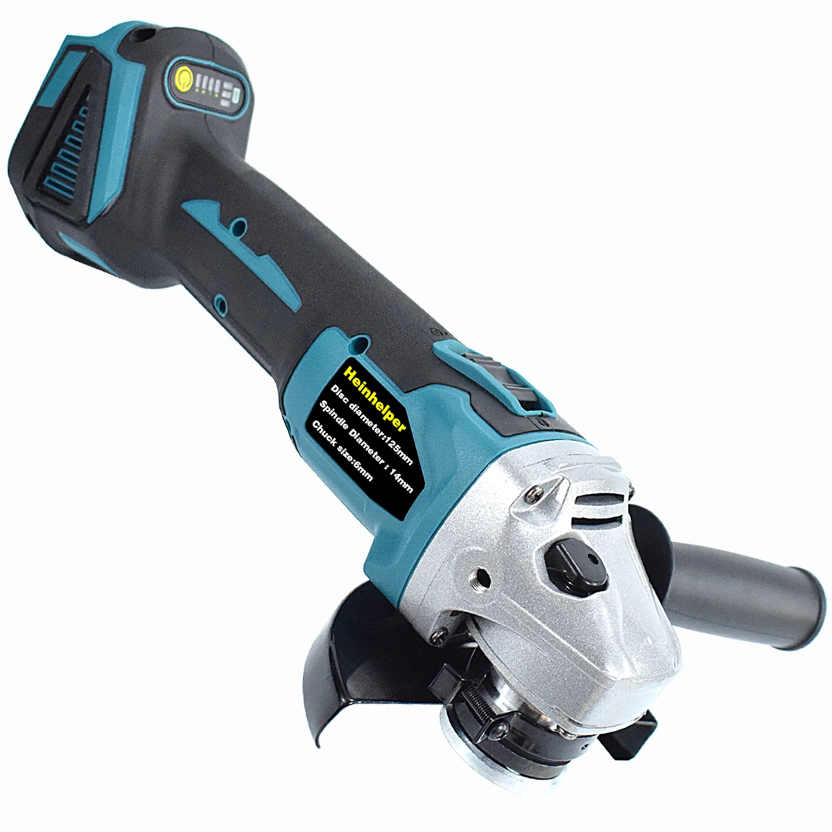 125mm Brushless Cordless Angle Grinder Variable 4 Speed Grinder Machine Polisher Power Tool for Makita Battery 18V electric angle grinder