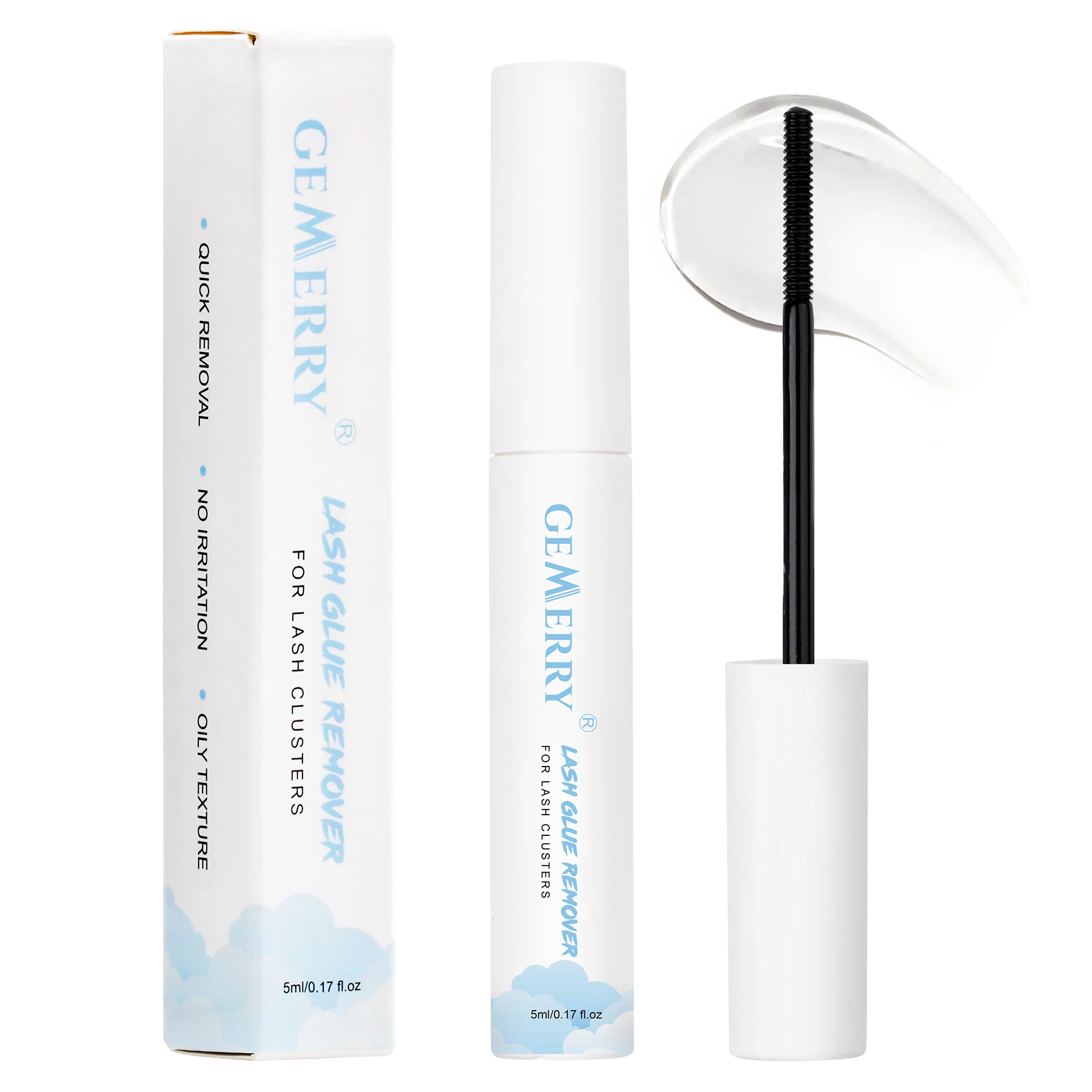 Description Picture 2 of itemGEMERRY Lash Remover for Lash Extensions 5ml Self-Use Lash Extension Remover Gentle Non-irritating Cluster Lash Glue Remover