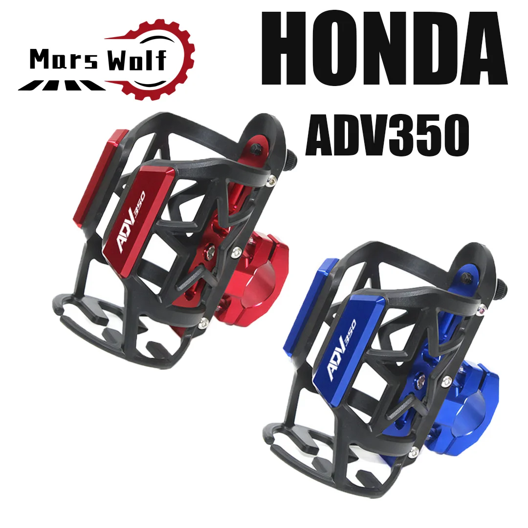 Motorcycle Water Bottle Holder ADV350 Aluminum Drink Cup Accessories