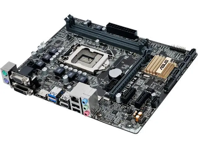 Asus H110M-A D3 Motherboard kit with Core I7 6700 cpu and 2*DDR3 8G RAM  Intel H110 Motherboard set PCI-E 3.0 USB3.0 Micro ATX
