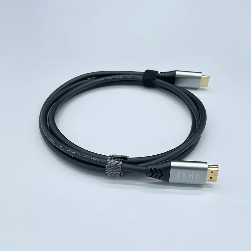 High Speed HDMI Cable 2.1V 4K 120HZ 8K60HZ 48Gbps 3D TV Computer Monitor Projector PS Game Console Audio and Video