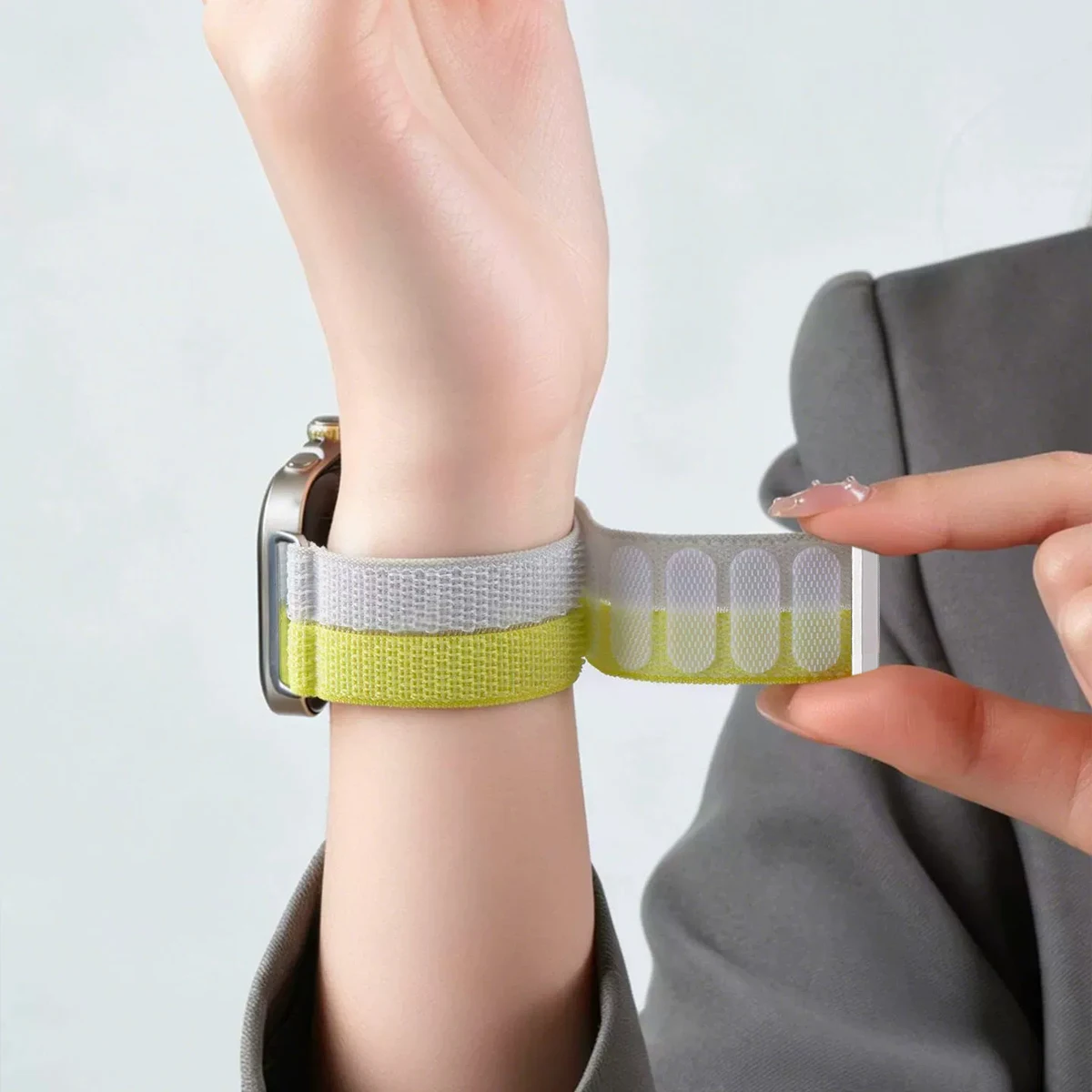 Breathable Nylon Braided Adjustable Strap