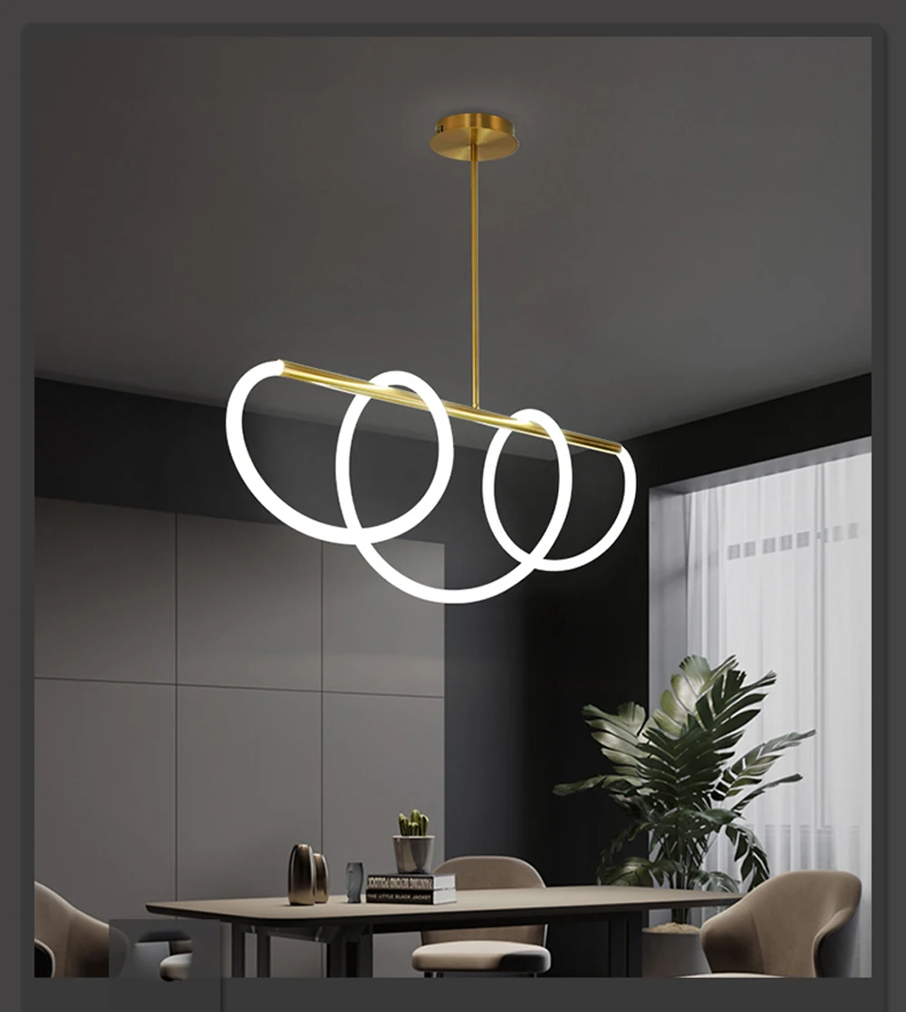 Amorphous Tube Chandelier