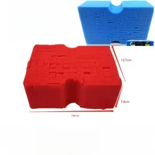  Large Cross Cut Durable Soft Foam Grid Sponge Rinseless Non Scratch Car Wash Tools Absorbent Easy Grip Car Cleaning 