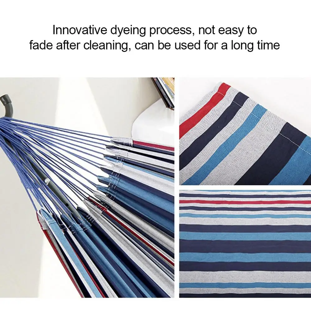 Portable Hammock Camping Thicken Swinging Chair Outdoor Hanging Bed Canvas Rocking Chair Not With Hammock Stand 9 Portable Hammock Camping Thicken Swinging Chair Outdoor Hanging Bed Canvas Rocking Chair Not With Hammock Stand 4