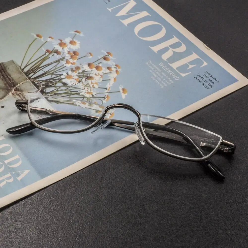 1.00~+4.0 Occhiali Da Lettura Unisex Cerniera A Molla