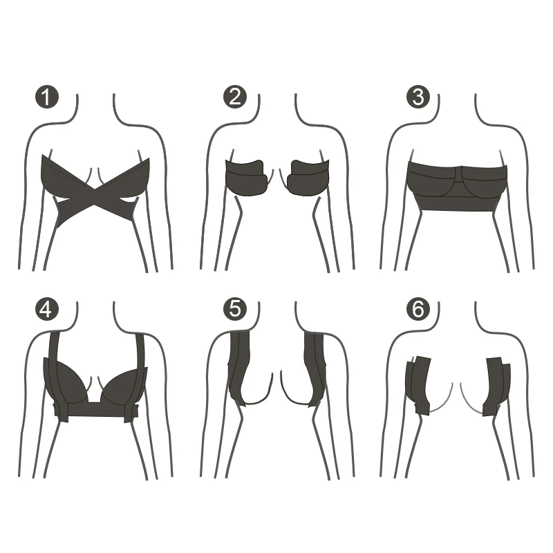 Women Breast Nipple Covers Push Up Bra Body Invisible Breast Lift Tape Adhesive Bras Intimates Bralette Pasties erotic lingerie 1 Roll 5M