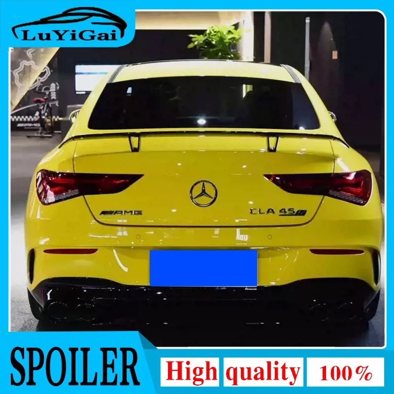 

Rear Trunk Spoiler For Mercedes Benz C118 CLA Class 2019-2023 CLA180 CLA200 CLA250 CLA220 CLA35 45 ABS Trunk Wing Car Styling