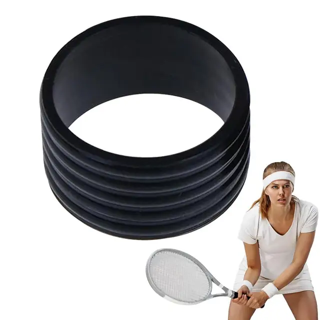  Keproving 6pcs Tennis Racket Handle Grip Ring Tennis