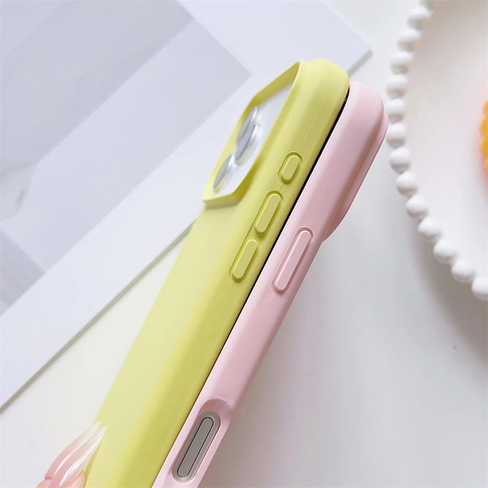 Matte Candy Color Shockproof Liquid Silicone Phone Case with Skin-Feel Finish