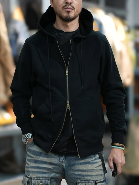 Moda Sudadera Grande Hombre Sudadera Con Capucha Retro Para Hombre