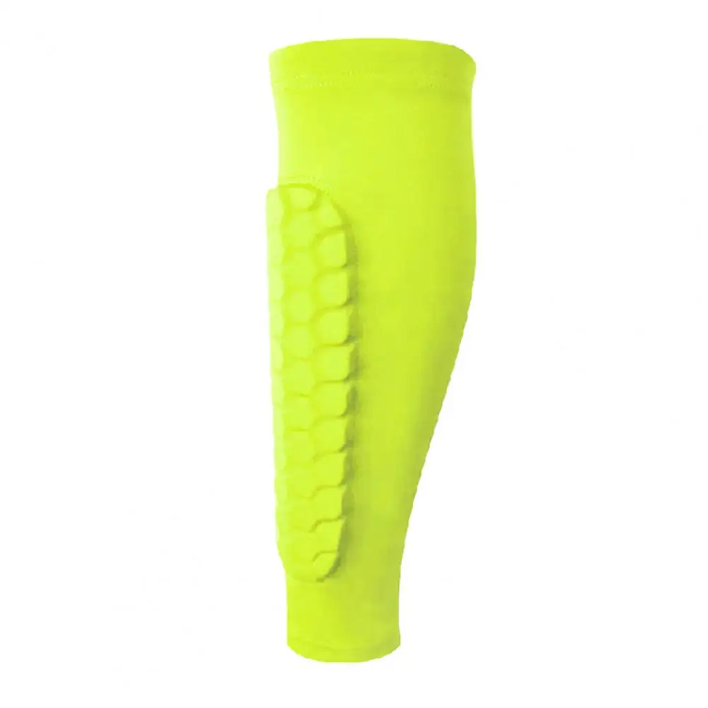 Performance-enhancing Shin Guard Honeycomb Padded Soccer Shin Guard Sleeves for Kids Adults Leg Protection for Football