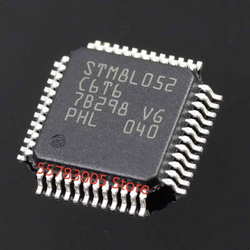 

20PCS New STM8L052C6T6 QFP48 Microcontroller chip IC