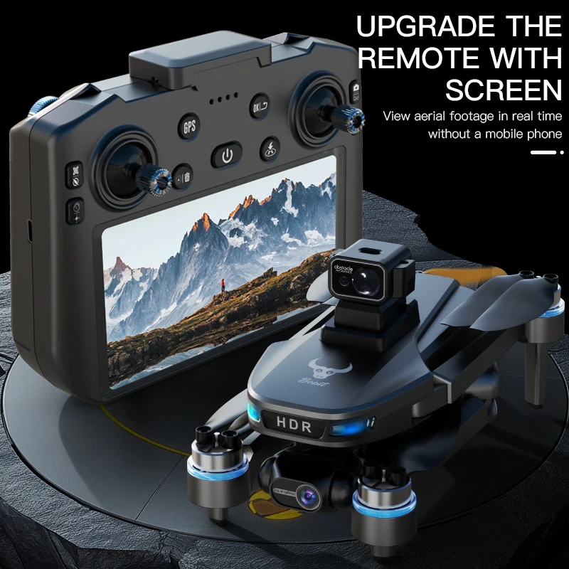 2025 Nuovo SG109 MAX2 GPS Drone Con Telecamera 8K 3-Axis Gimbal WIFI Laser Evitamento Ostacoli Schermo Remoto 5G FPV Brushless RC Dron - immagine 2