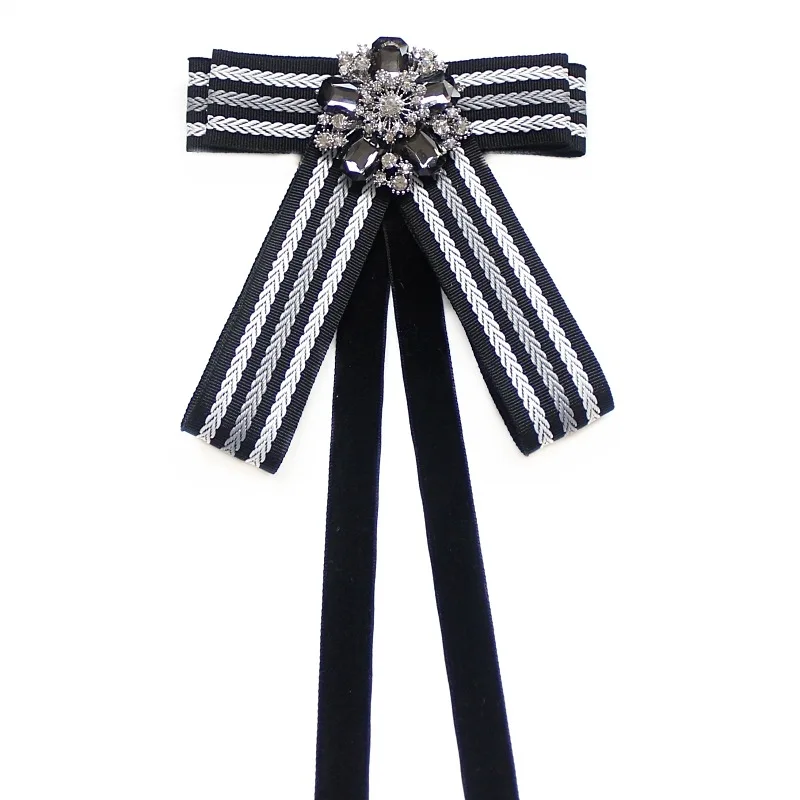 

Preppy Style Girl Streamer Tie Bow Bow School Uniform Bank Flight Attendant Professional Bow Tie Stage Show Bow Tie Accessories