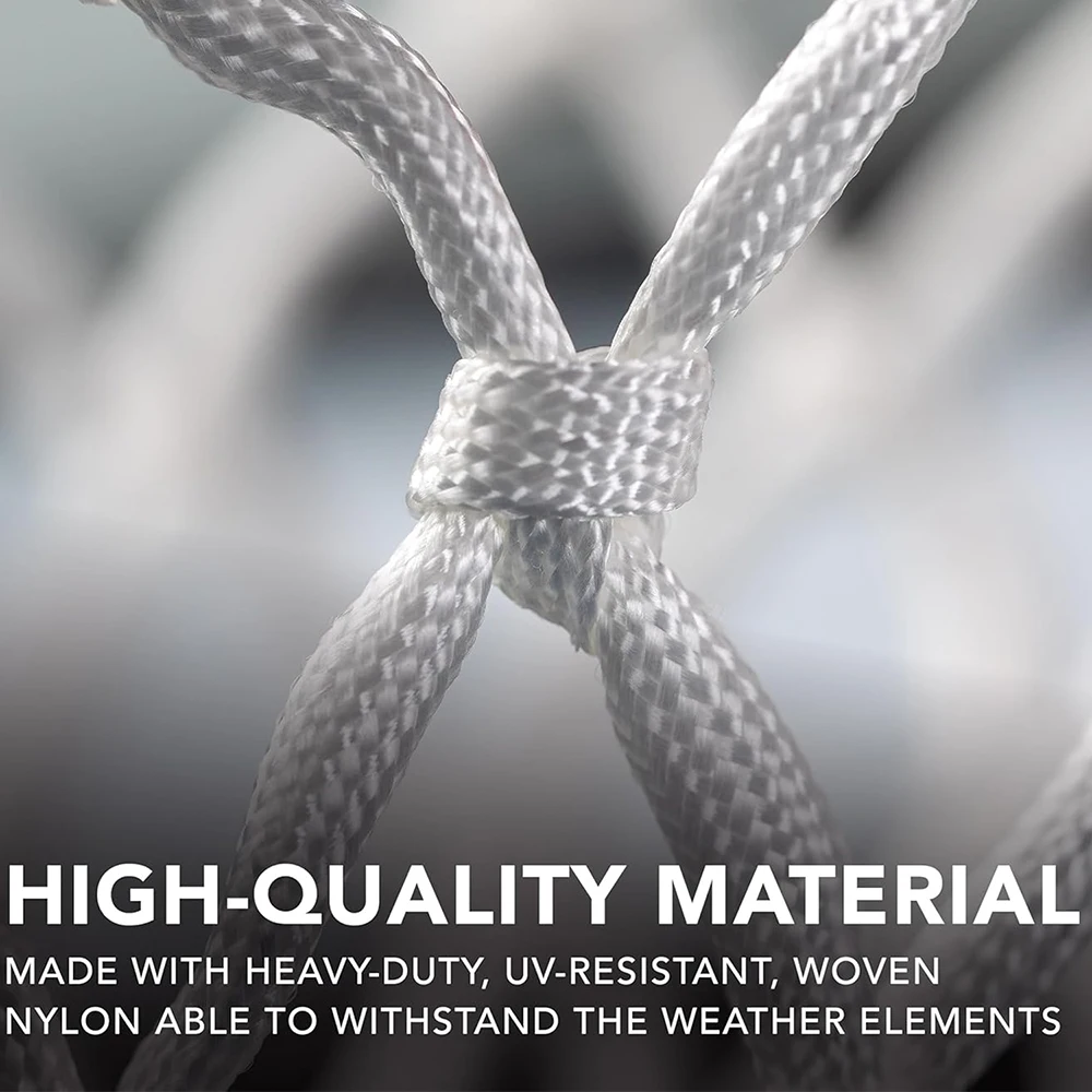 Heavy Duty Basketball Net – 12 Loops All-Weather Outdoor Replacement - View #6
