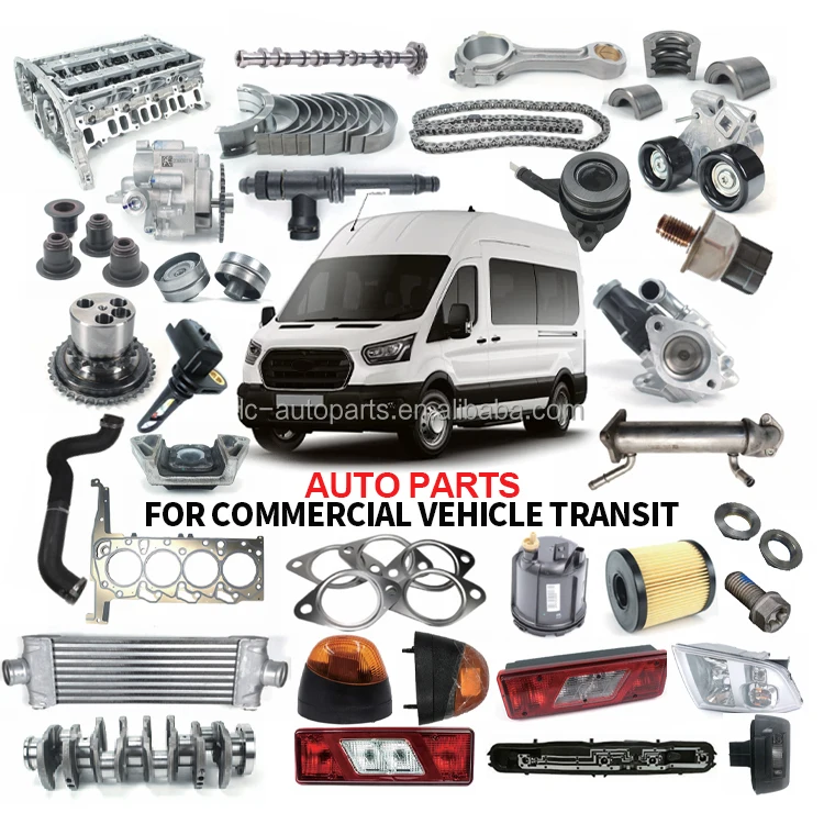 JC19-7003-AB Transmission Gearbox Assembly, JC197003AB Automatic Auto Transmission Gearbox for Transit V348 2.2L 1731834 2251609