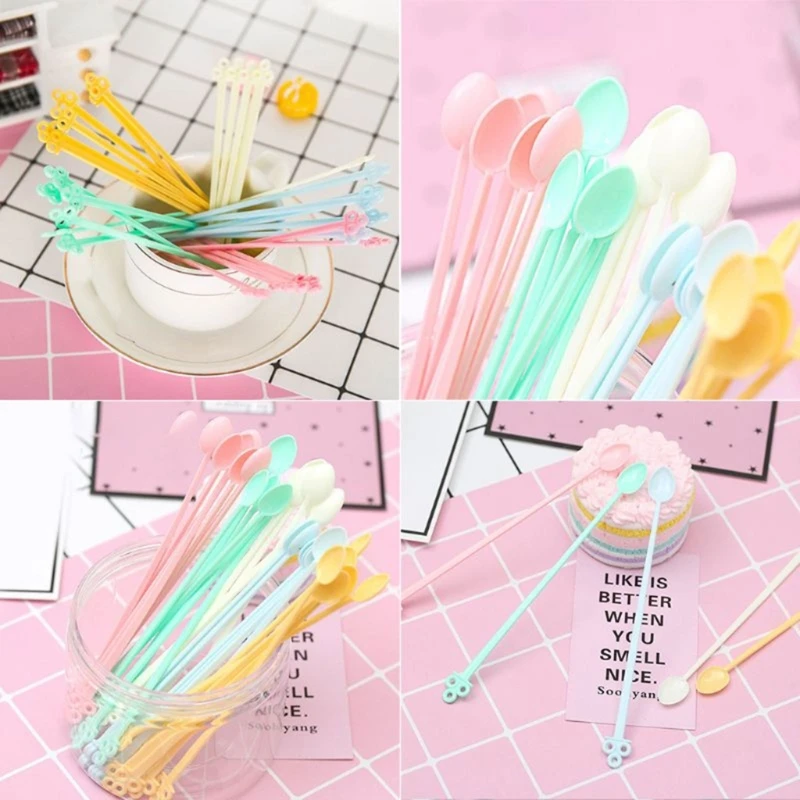 

Stirring Plastic Epoxy Dispensing UV Resin Silicone Mold Spatulas Spoon for Resin Jewelry Making Tools 40GB