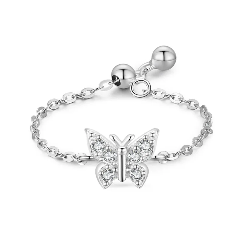 

SPC12 Cute Butterfly Bracelets For Women Boho Jewelry Stainless Steel Animal Bracelet Femme