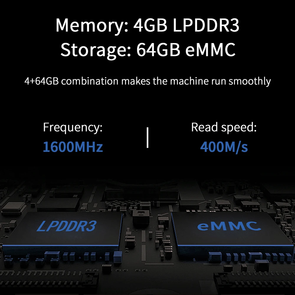 Processador n3350 do lago de intel apollo